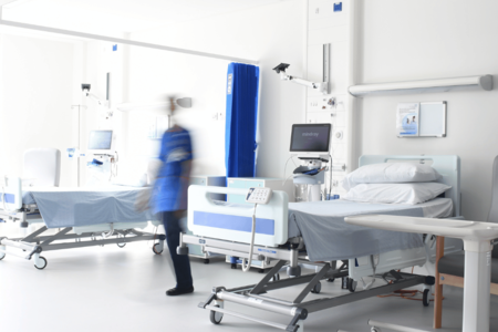 The VPD-HLRI-CRF has 10 inpatient beds, including two wards